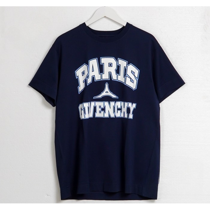 KAOS GIVENCHY EIFFEL PARIS BLOCKED WHITE NAVY