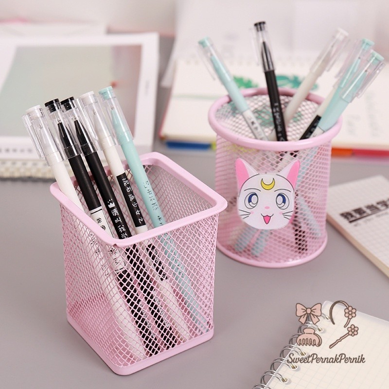 

Pulpen Warna Hitam Aksen Tulis Japanses Alat Tulis Kerja Pen Tinta Gel Mekanik Ujung Lancip Pena Gel 0.5mm Bolpoin