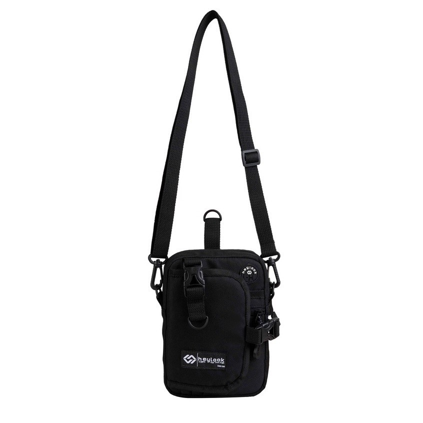 Tas Selempang SKYPE Sling Bag Cowok Kecil Pria Mini Hp Waistbag Sling Phone Neck Bag Slingbag Distro