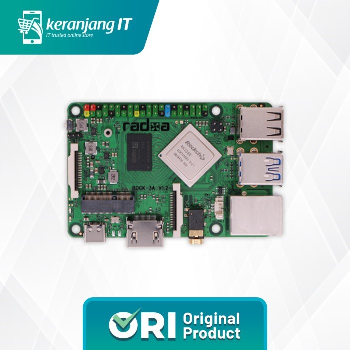promo  -Radxa ROCK 3 Model A SBC RK3568 2GB RAM Raspberry Pi Alternative