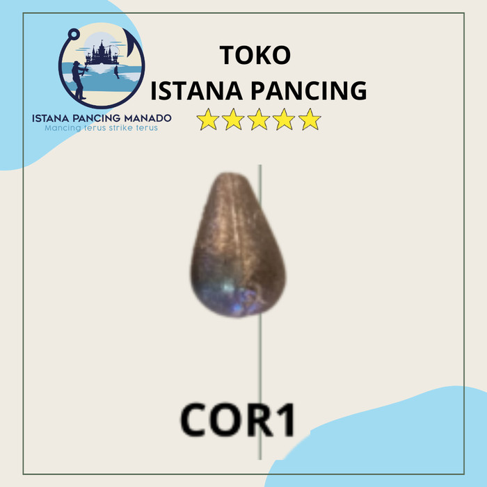 Timah Cor1 - 28 gr/ PEMBERAT UMPAN PANCING