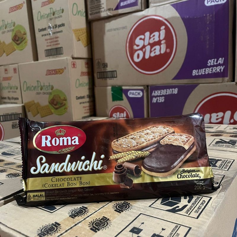 

sandwich 157 gram 1 dus isi 42 pcs