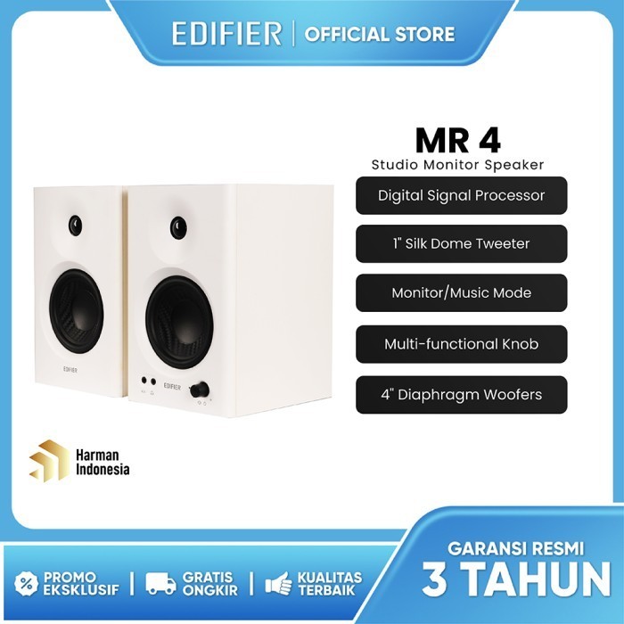 EDIFIER MR 4 Studio Monitor Speaker 4" Active Speakers