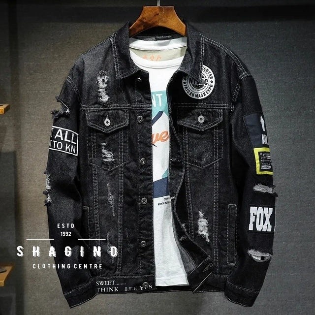 BAHAN PREMIUM / Shagino | Jaket Jeans Terbaru / Jaket Jeans Pria / Jaket Jeans Pria Original / Jaket