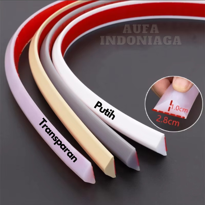 Karet Penahan Air Kamar Mandi Wastafel / Penutup Celah Pintu / Water stopper
