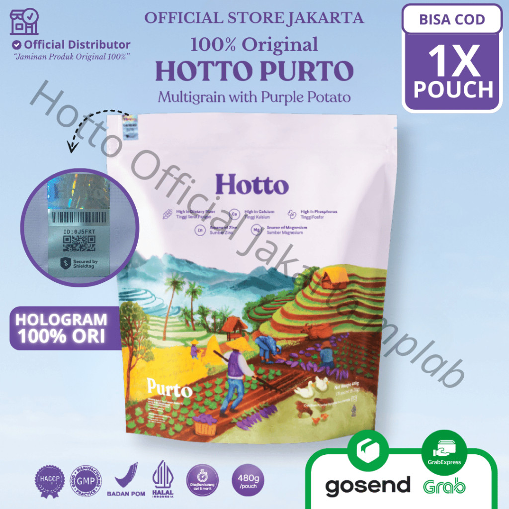 

Hotto Purto Oat 1 Pouch Isi 16 Sachets (Most Saving)