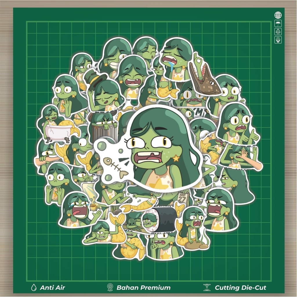 

HOT 50 PCS STIKER Stiker Kartun Goldie Stiker Fashion Cars Decal Dingin Kartu Album Custom Vinyl Anti Air- Sticker Aesthetic Buku Journal Koper Casing HP Tablet Laptop Helm Motor Botol Minum