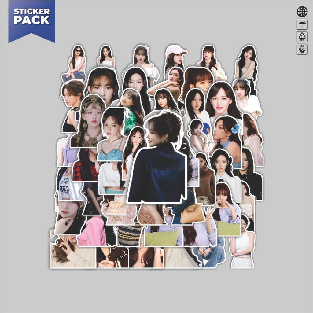 

[100PCS]Stiker Pack Stiker Penyanyi Cheng Xiao Aesthetic Vinyl Anti Air Dekorasi Sticker Laptop Buku Journal Koper Helm Casing HP Gitar Helm Skateboard