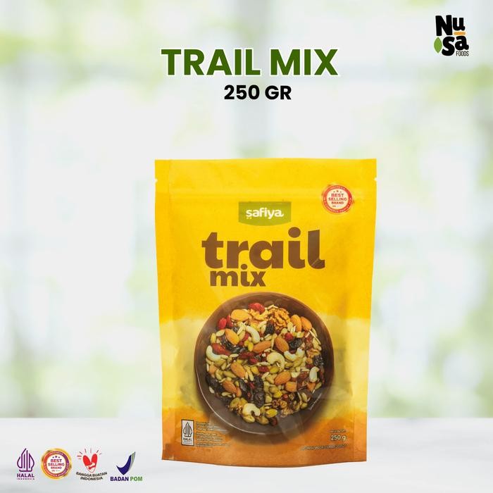 

SALE Trail Mix Safiya 500 Gram Dried Fruit Seed Roasted Cemilan Premium - 250 gramTERLARIS