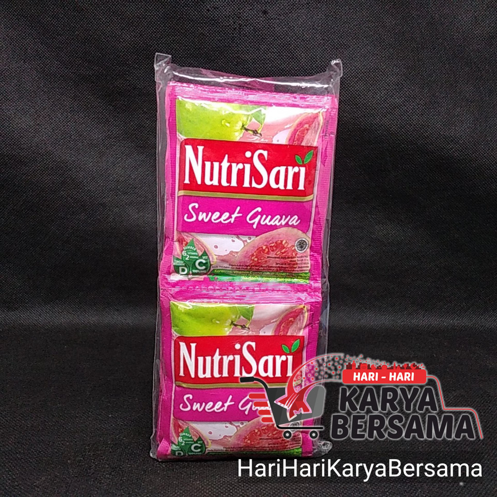 

MINUMAN BUBUK INSTAN NUTRISARI NUTRI SARI SWEET GUAVA PACK 10'S X 11GR