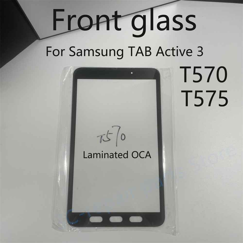 A+ Front Glass Touch Screen Glass For Samsung Galaxy Tab Active3 Active 3 2020 T570 T575 SM-T575 T57