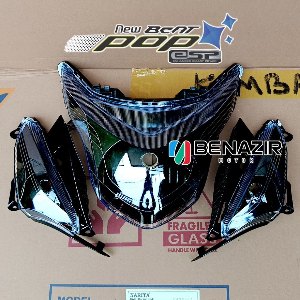 Lampu Depan Honda Beat Pop Esp Hitam Custom Lampu Biled