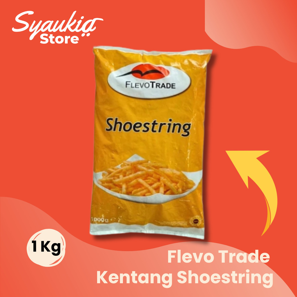 

Flevo Trade Kentang Frozen 1 Kg Bentuk Shoestring - Kentang Goreng Beku Syaukia Store