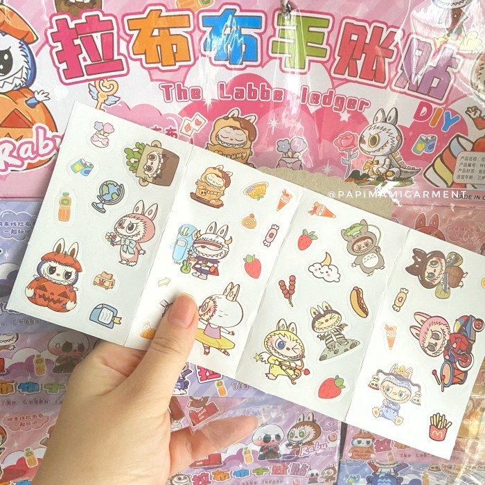 

MAINAN ANAK PEREMPUAN /MAINAN STIKER LABUBU / MAINAN VIRAL LABUBU STIKER / KARTU STICKER LABUBU