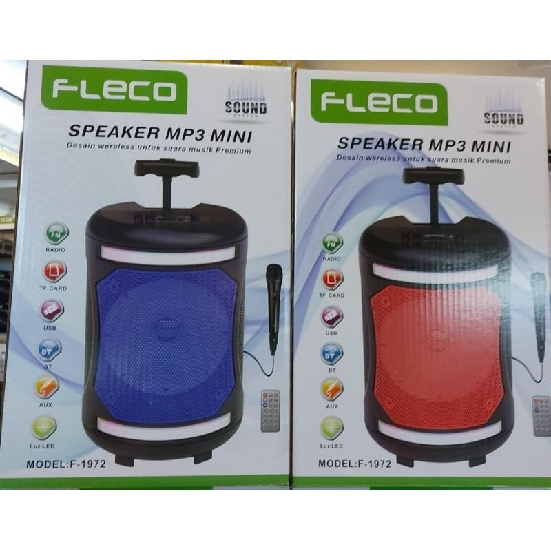 Speaker MP3 Portable Mini Fleco F-1972