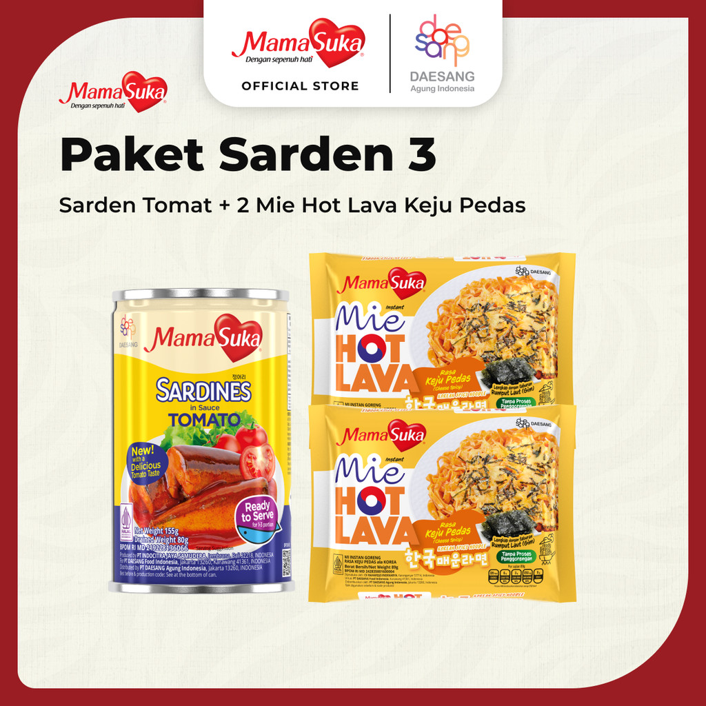 

MamaSuka - Paket Sarden 3