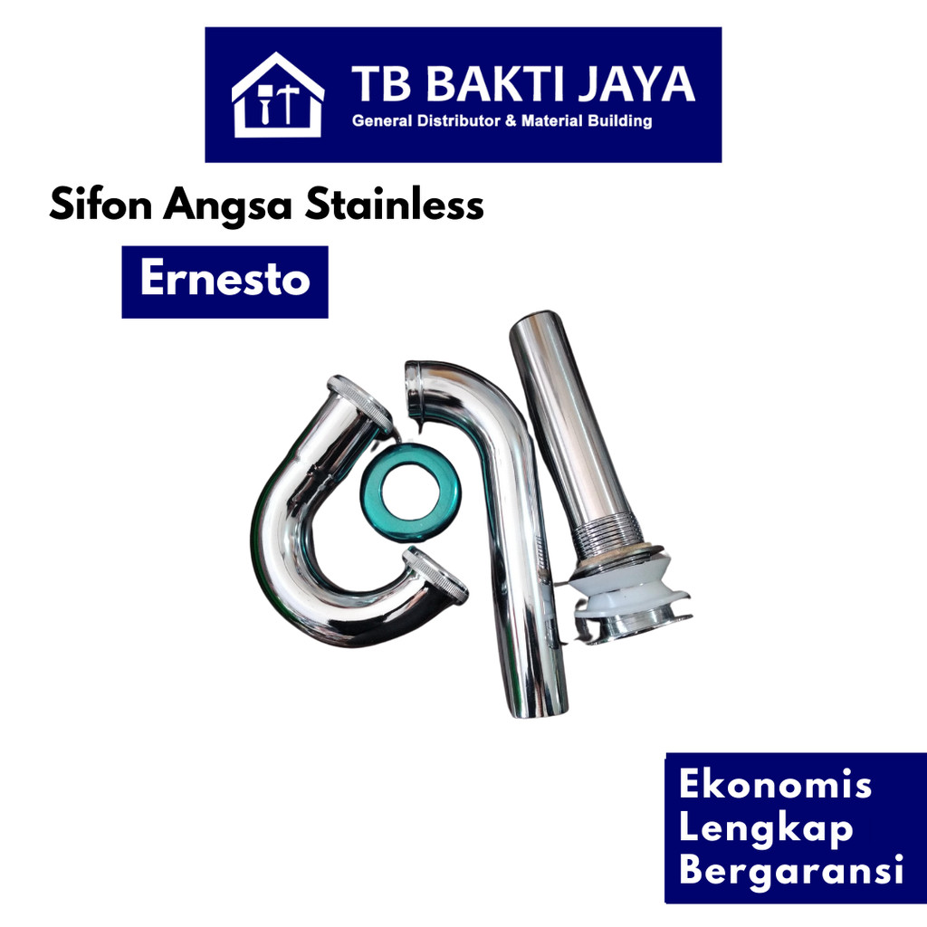 Ernesto Sifon Angsa / Sifon Angsa Tekan / Sifon Stainless