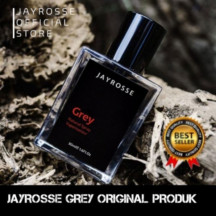 Parfum Jayrosse Grey | Parfum Pria | Parfum Jayrosee Grey Red 30ml - Luke