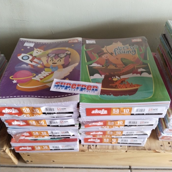 

Buku Tulis Skola 58 1 Pack