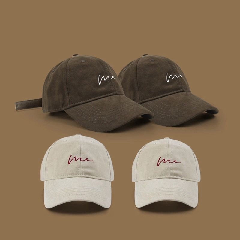 Topi Baseball Cap Distro Import Logo ME Pria Wanita Korea Style Unisex TOPI KEREN TOPI VIRAL