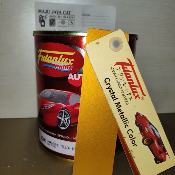 paint / cat / cet futanlux candy yellow duco/duko