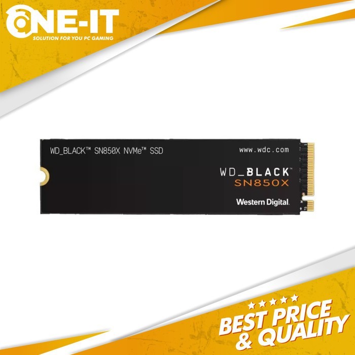 SSD WD Black SN850X 2TB NVMe PCIe Gen4 x4