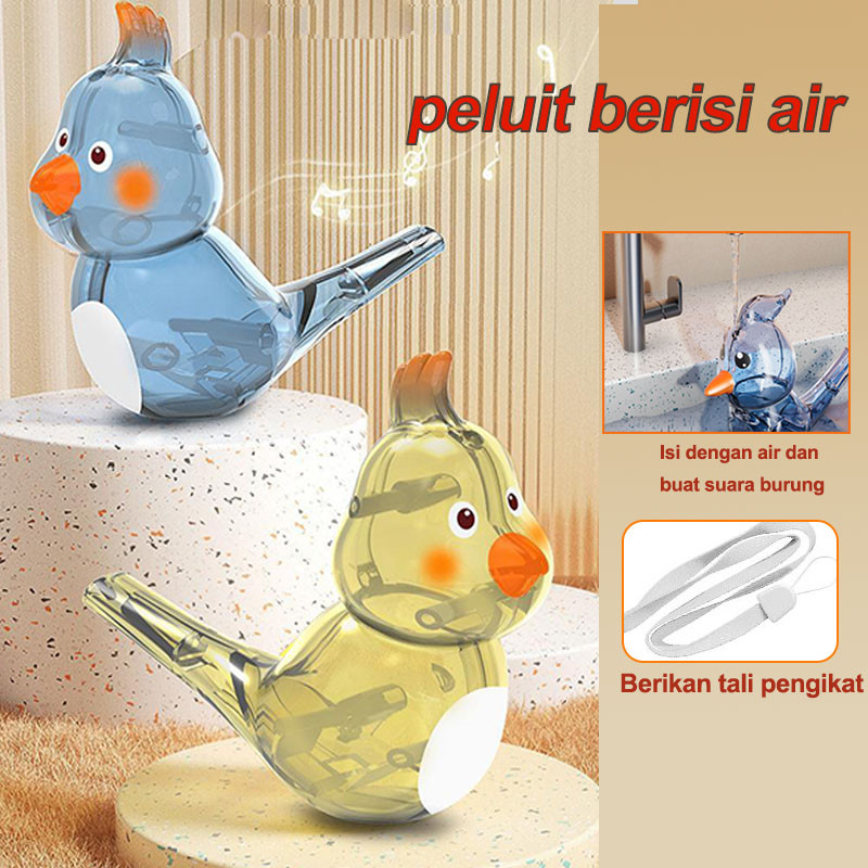 POPOCOLA/Peluit baru/peluit burung air/peluit treble/peluit mainan edukasi anak/peluit berisi air/pe