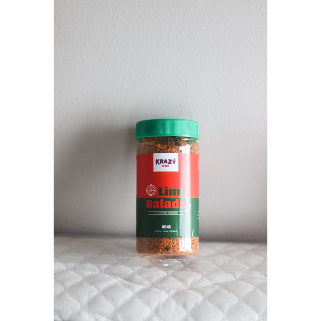 

✨TERLARIS -Krazy Spices Bumbu Marinasi Diet Dry Rub - Lime Balado