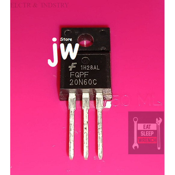 FQPF20N60 FCPF20N60 20N60 20N60C N-Ch Mosfet IC Transistor dan Mosfet