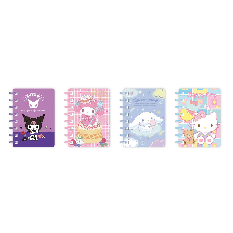 

Notebook Ring Motif A7 Spiral isi 80 Lembar / Buku Catatan Ring - OS0321