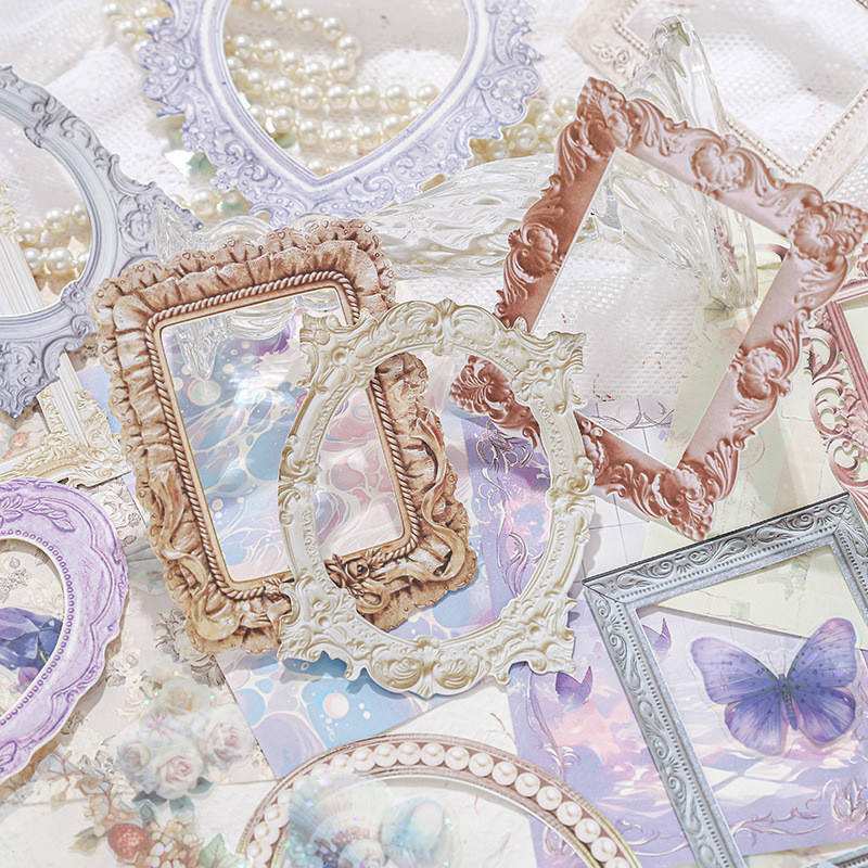 

Dream Hunting Poems Series Sticker Pack Material Sticker Pack Stickers Dekorasi Binder Scrapbook Jurnal Stiker DIY Stiker Vintage