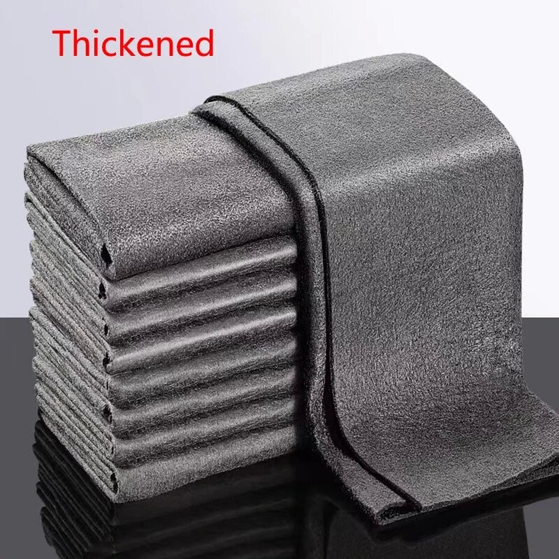 Thickened Aquarium Magic Cleaning Cloth No Watermark Glass Wiping Cloth Reusable Window Glass Cleani