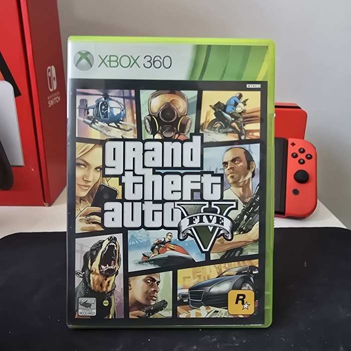 Kaset XBOX 360 GTA 5 GRAND THEFTT AUTO V