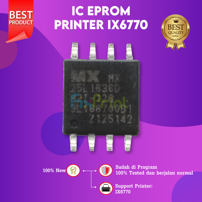 FixPrint IC Resetter Printer ix6770 ix 6770 IC Eprom ix6770