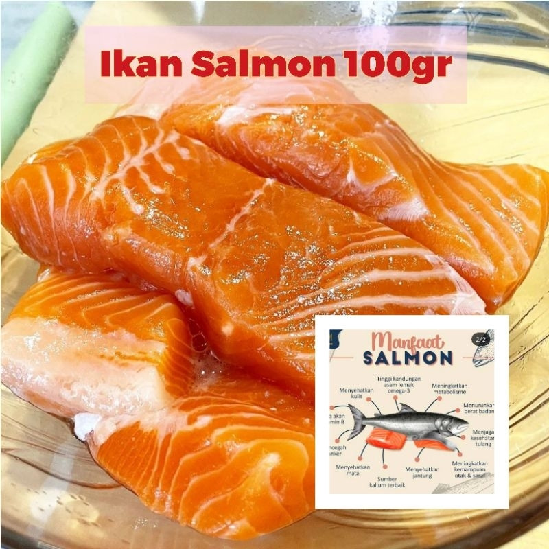 

Ikan Salmon Slice ±100gr