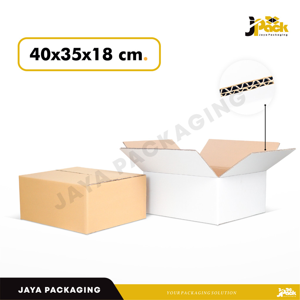

Box 40x35x18 Doublewall Karton/Kotak/Box/Kemasan/Kardus/Packaging/Normal/AMDK/A1/Tinggi10/Tinggi18