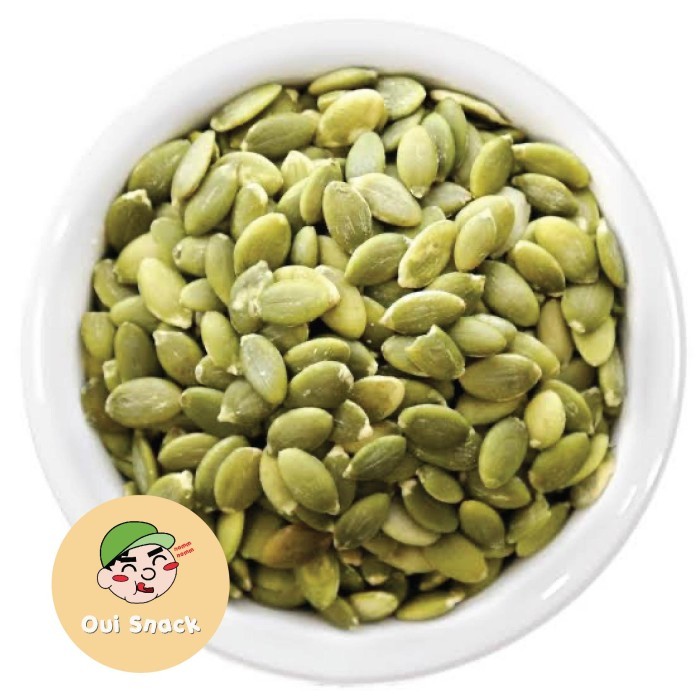 

⭐BISA COD⭐ 500GR RAW PUMPKIN SEED / BIJI LABU / KUACI KUPAS HIJAU