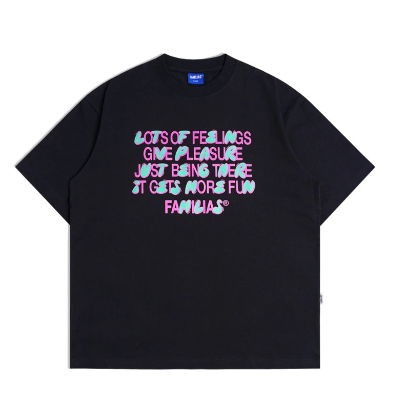 【COD】Familias - Black T-Shirt - Last  T-shirt