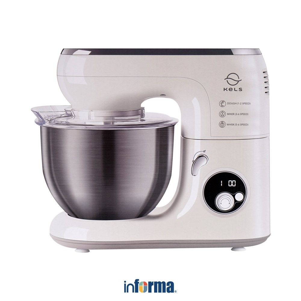 Informa Kels Becca Standing Mixer 450 Watt - Krem Mesin Pengaduk Pengocok Adonan Berdiri Peralatan M