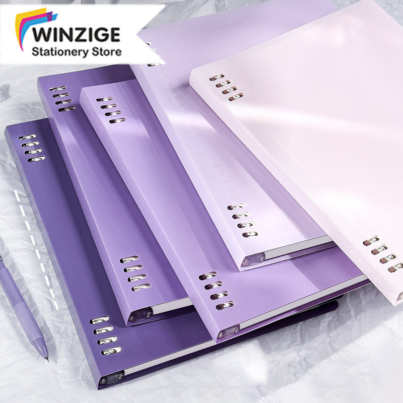 

SURABAYA Winzige A5 B5 Binder Buku Tulis Sekolah Buku Notebook Aesthetic Korea Besar Binder Kuliah Lucu Buku Catatan Sampul Buku Aesthetic Stationery Alat Tulis Cute Notebook A5 B5