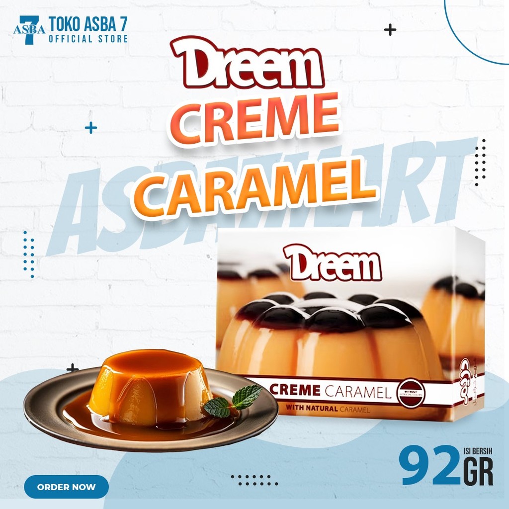 

DREEM CREME CARAMEL 92GR
