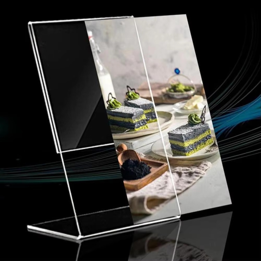 

Akrilik Display Stand Brosur Holder Menu tempat brosur Akrilik Brosur Untuk Cafe Atau Rumah Makan Berbentuk L A4 A5 A6