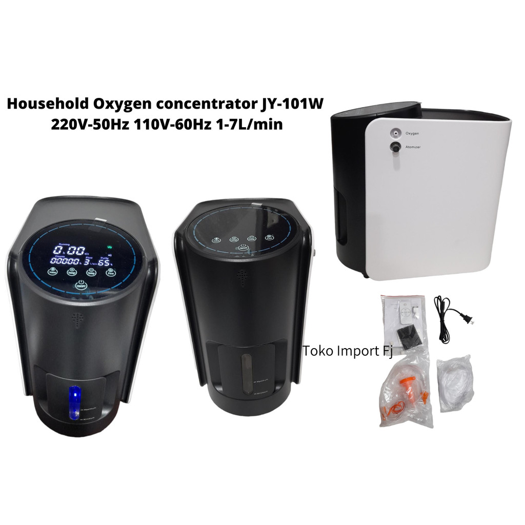 Household Oxygen concentrator JY-101W 220V-50Hz 110V-60Hz 1-7L/min