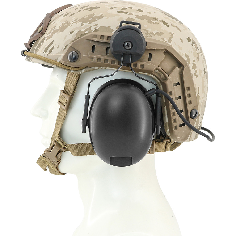 Tactical Headset Helmet ARC Rail Adapter for 3M Pelto TACTICAL 300/500 Electronic Earmuffs Hearing P