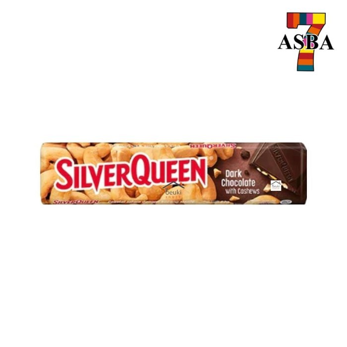

SILVERQUEEN DARK CHOCOLATE WITH CASHEWS 58 GR