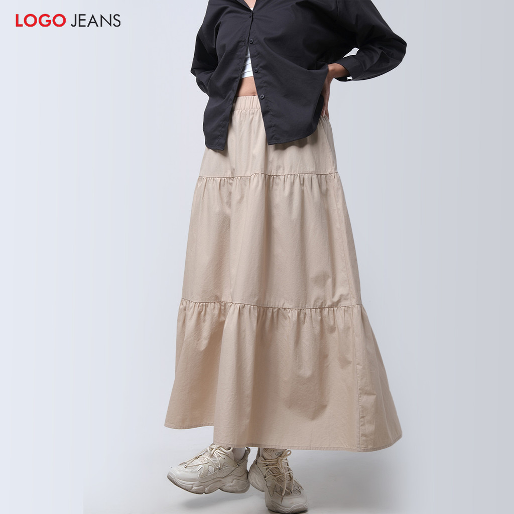 Logo Jeans - Rok Panjang Kley 53048L5CM