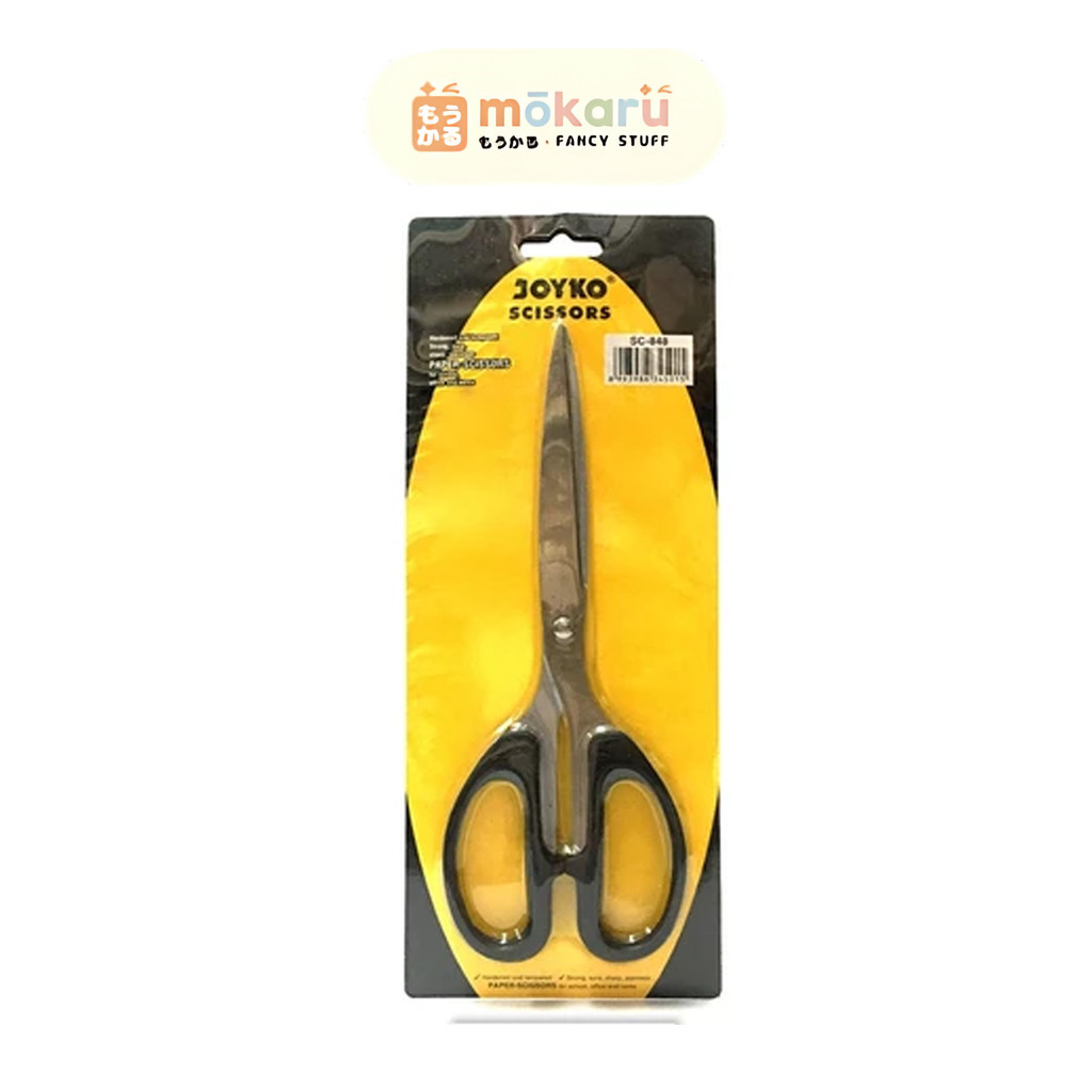 

Joyko Scissors SC-838SG/ Gunting Sedang Soft Grip Nyaman Murah Berkualitas