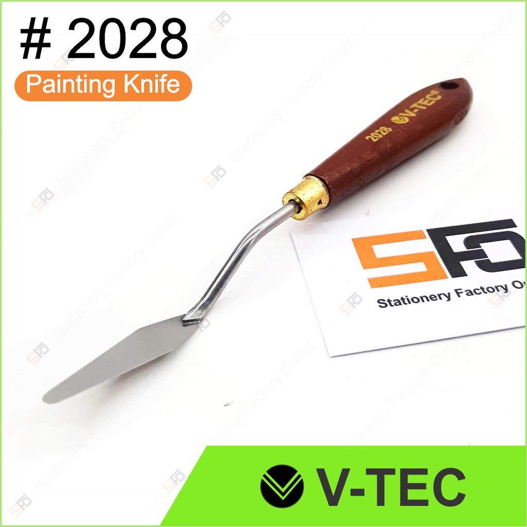 

Painting Knife V-Tec Satuan - Pisau Palet Lukis No. 2028 - SFO Semarang Official