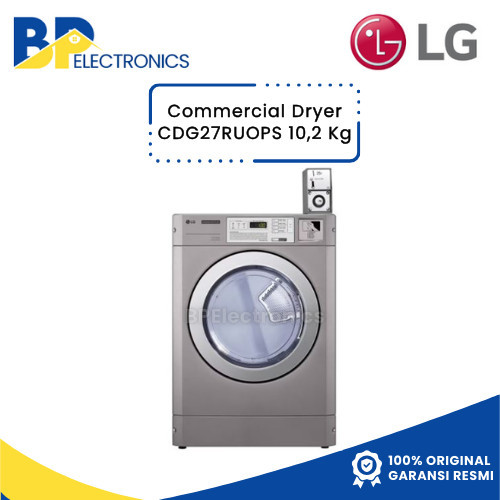 Dryer Pengering LG Commercial CDG27RUOPS GAS Wifi 10.2 Kg CDG27RUOPS