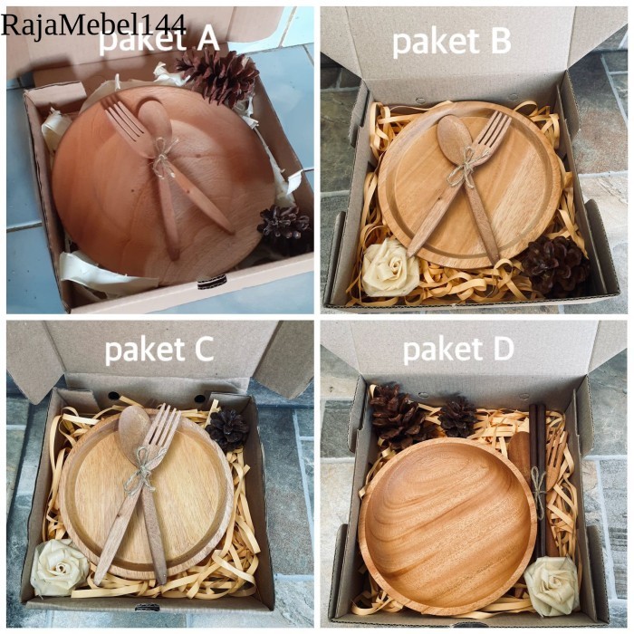

Hampers Kayu/ Parcel Lebaran/Kado Pernikahan/Hampers Natal/Kado Natal - Paket A free ongkir